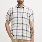 Lněná košile Barbour CROFT