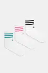 Ponožky adidas Essentials 3-pack dámské, bílá barva, JW2765