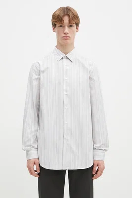 Bavlněná košile Paul Smith bílá barva, regular, s klasickým límcem, M1R-800P-P00811