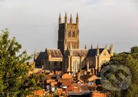 Worcester Cathedral viewed from Fort Royal Park - puzzle z kategorie Umělecké