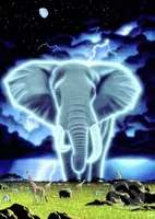 Schim Schimmel - Spirit of Africa - puzzle z kategorie Umělecké