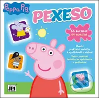 Pexeso Peppa Pig (64 kartiček / 64 kartičiek) - hra z kategorie Karty, pexeso