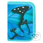Školní penál klasik Baagl Butterfly (dvě chlopně)