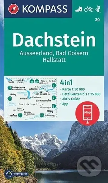 Dachstein, Ausseerland, Bad Goisern, Hallstatt 1:50 000