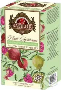 BASILUR Fruit Pomegranate with Raspberry 20x2g