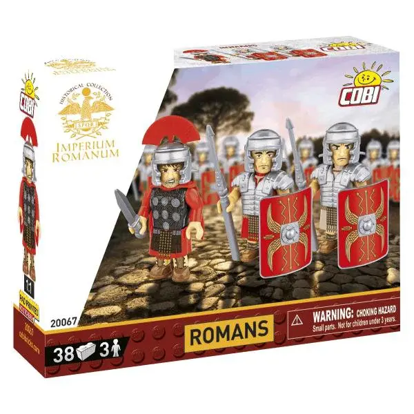 Cobi Imperium Romanum Rimania 3 figurky s doplňky