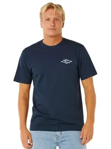 Rip curl pánské tričko Hazey Days Dark Navy | Modrá | Velikost XL | 100% bavlna