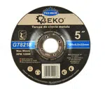 GEKO Brusný kotouč na ocel 125 x 6 x 22,23 mm INOX