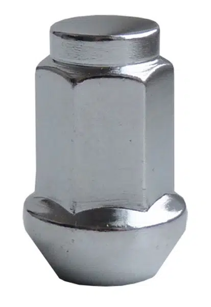 Disková matice uzavřená M12x1,5 kužel 60 stupňů, výška 35 mm, klíč 19 - Ferdus 11.215 Varianta: M12x1.5 kužel 60 stupňů. výška 35 mm. klíč 19