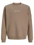 Jack & Jones Junior Mikina  tmavobéžová