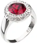 Evolution Group - Pavona Stříbrný prsten s červeným krystalem Swarovski 35026.3 54 mm