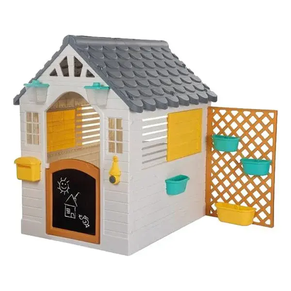 Dolu Dětský zahradní domeček s plotem