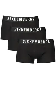 Pánske boxerky Bikkembergs, čierne, 3 ks