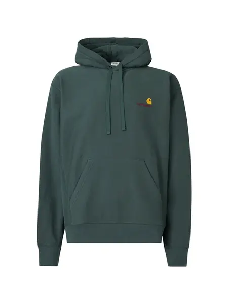 Carhartt WIP Mikina 'American Script'  jedľová
