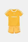 Kojenecká sada adidas Originals oranžová barva, JC6589