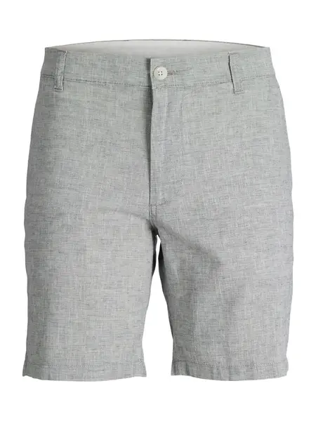 JACK & JONES Chino nohavice 'JPSTDave'  sivá melírovaná