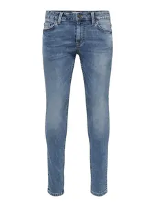 Only & Sons Rifľové kapsáče 'ONSLoom'  modrá denim