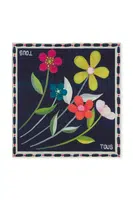 Šátek Tous TEXTIL tmavomodrá barva, 2002200933