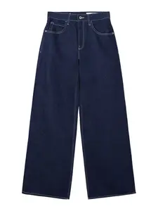 Bershka Džínsy  modrá denim