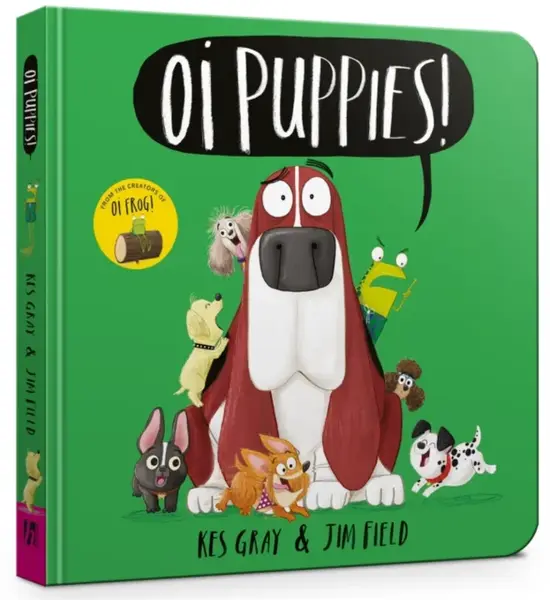 Oi Puppies Board Book - Kes Gray