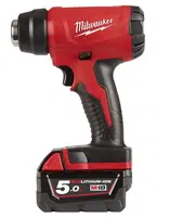 Aku horkovzdušná pistole 18V 5,0 Ah, rychlé zahřívání - Milwaukee M18 BHG-502C