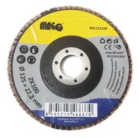 MAGG Lamelový brusný kotouč 125mm/80 - keramický Zrnitost: ZK100