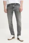 Džíny Tommy Jeans pánské, šedá barva, DM0DM21853