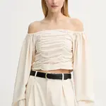 Halenka z vlněné směsi Gestuz