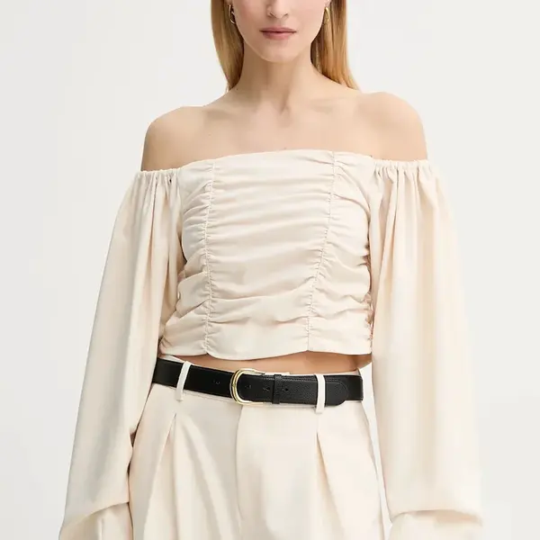 Halenka z vlněné směsi Gestuz