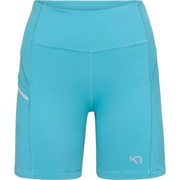 KARI TRAA LINNEA Dámske športové šortky, tyrkysová, veľkosť