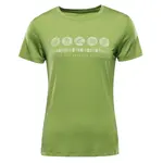 Dámské funkční triko s antibakteriální úpravou alpine pro lyora zelená xxl