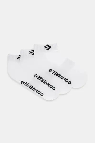 Ponožky Converse bílá barva, E746W-3009