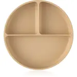 Petite&Mars Take&Match 6m+ dělený talíř kulatý Desert Sand 1 ks