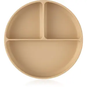 Petite&Mars Take&Match 6m+ dělený talíř kulatý Desert Sand 1 ks
