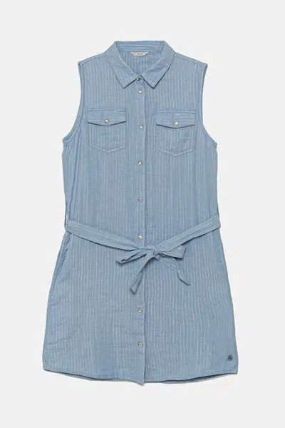 Dívčí šaty Guess modrá barva, mini, J5GK10 WH6S0