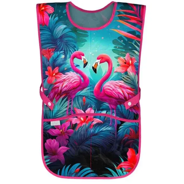 BAAGL PLAMENIACI Detská zástera, ružová, veľkosť