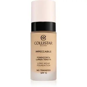 Collistar Impeccabile Long Wear Foundation dlhotrvajúci make-up SPF 15 2R Rosy Beige 30 ml