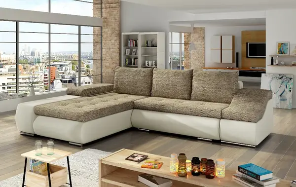 Sedací souprava Ontario Provedení: Levá varianta, látka: Berlin 03/ Soft 33