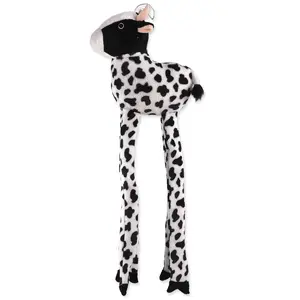 Dog Fantasy Hračka Jumbo kráva pískací a šustící 90cm