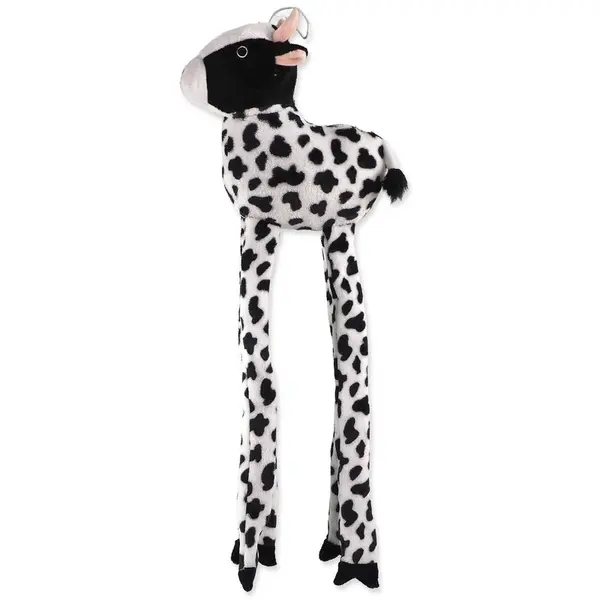 Dog Fantasy Hračka Jumbo kráva pískací a šustící 90cm