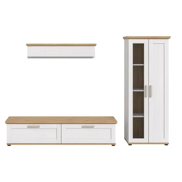 Livetastic OBÝVACÍ STĚNA barvy modřínu, dub artisan