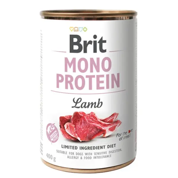 Brit konzerva Mono Protein Lamb 400 g