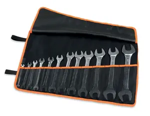 Beta tools Sada 12 plochých oboustranných klíčů (klíče 55) v rolovacím pouzdře z odolného polyesteru