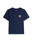 TOMMY HILFIGER Tričko  námornícka modrá / červená / biela