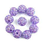 10Pcs Opaque Acrylic Beads