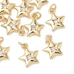 SHEGRACE Brass Clear Cubic Zirconia Pendants