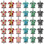 30Pcs Printed Alloy Links/Connectors