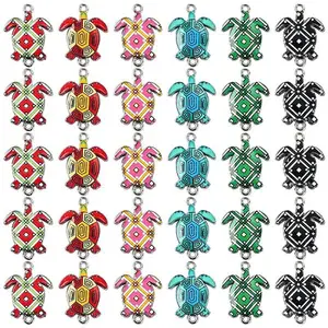 30Pcs Printed Alloy Links/Connectors