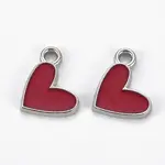 Rack Plating Alloy Enamel Pendants