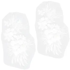3D Flower Lace Appliques